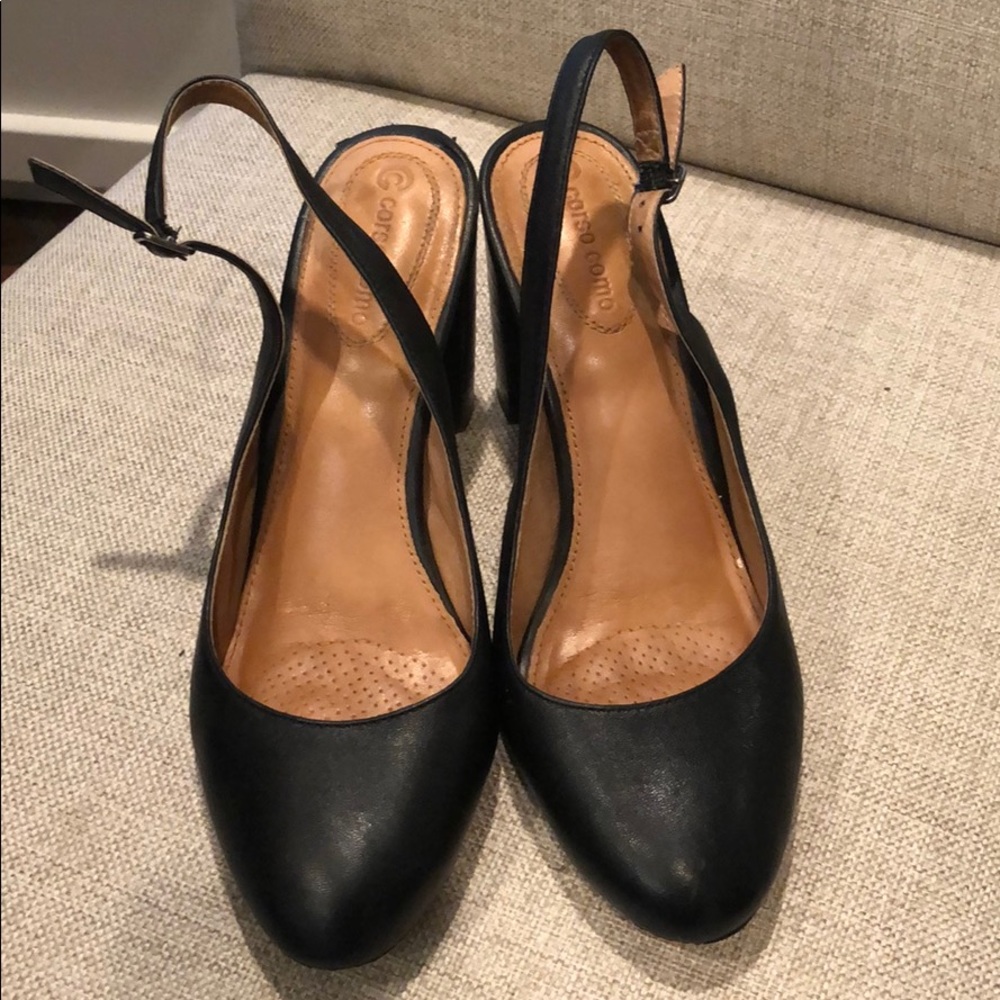 Coral Como Slingbacks